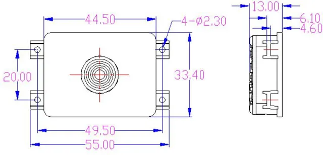 EM20 field of view drawing