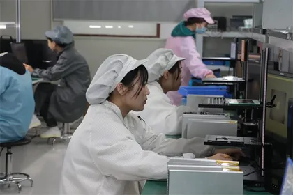 Scan engine assembly line