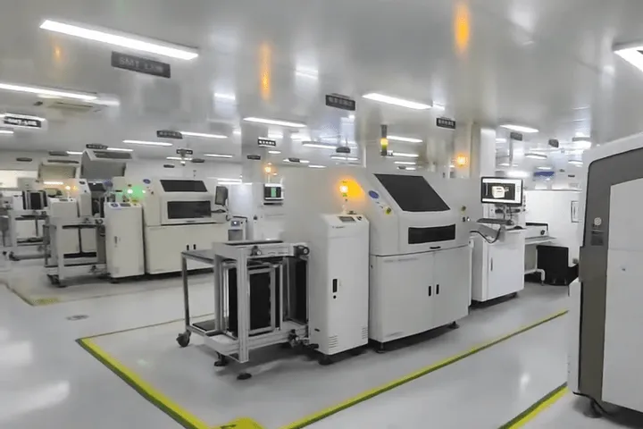 SMT production line at Dokivision