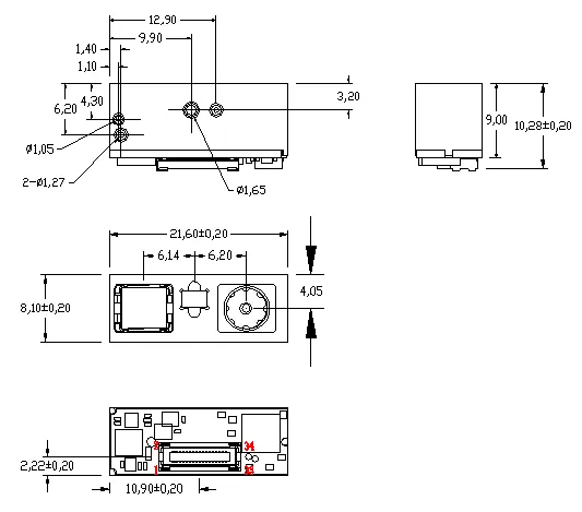 EL13 dimensions drawing