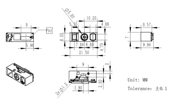 SE10 dimensions drawing